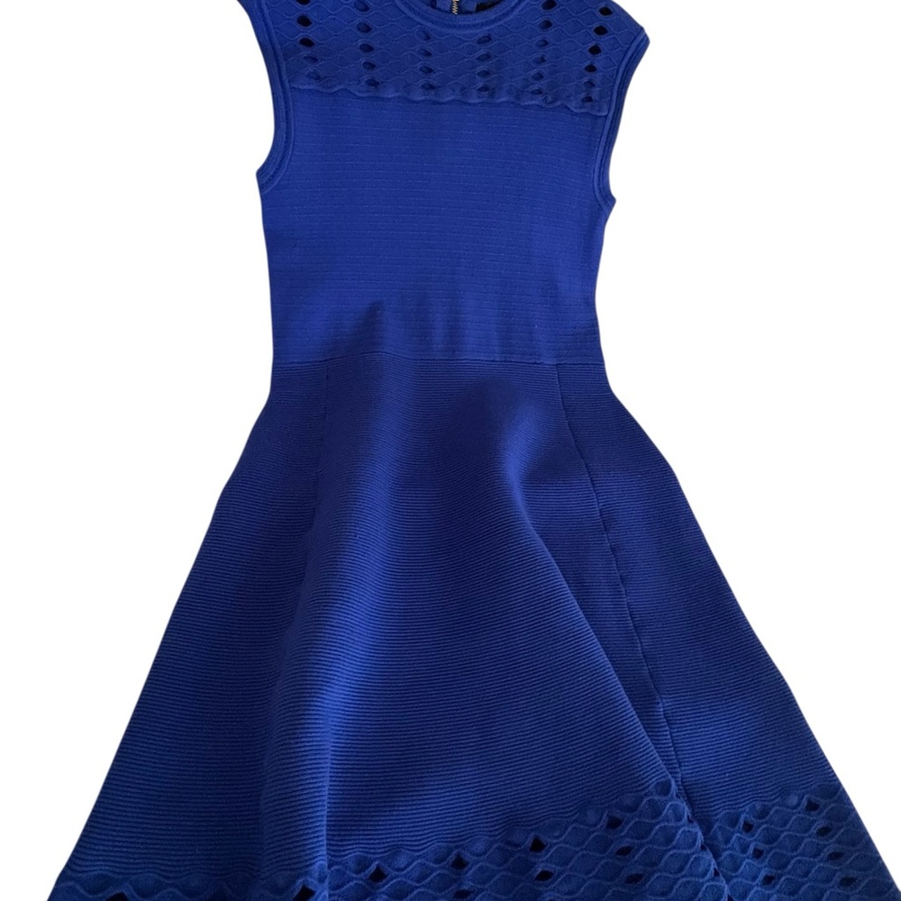 Ted Baker London Short Double Knit Dress with cutouts